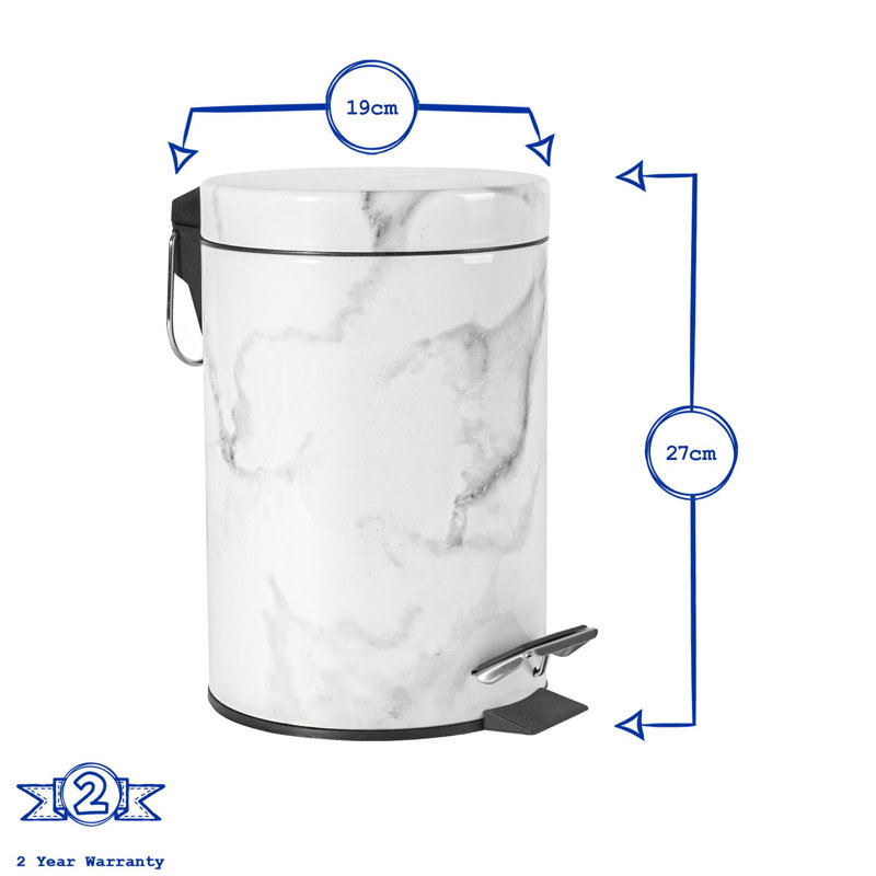 Free Standing Toilet Roll & Brush Holder