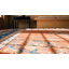 Tapis antique chinois à motif médaillon en laine noué à la main Art Deco