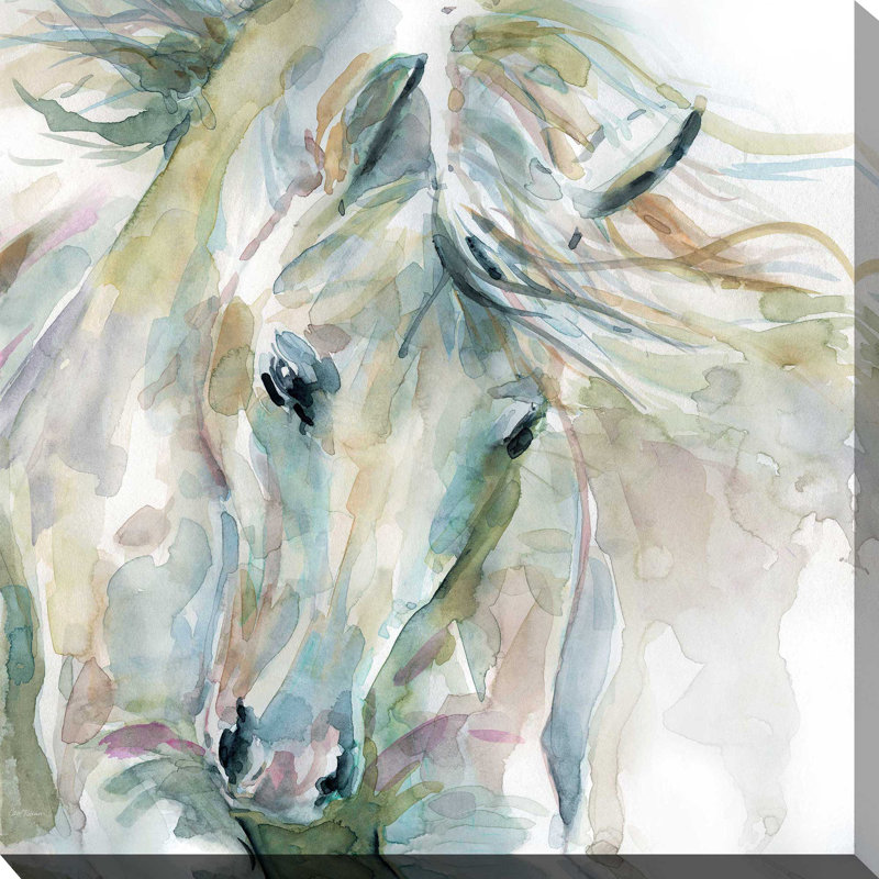 «Exuberant Spirit» par Carol Robinson - Peinture, Toile tendue, H 36 po x l 36 po x P 1,5 po