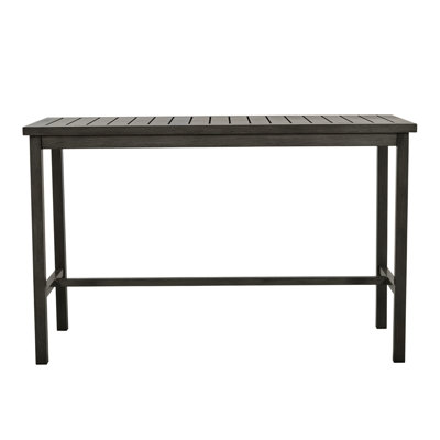 Club Aluminum Outdoor Bar Table