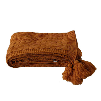Jeté Comfort 50 "x 60" - Design élégant, confort douillet, taille généreuse et entretien facile