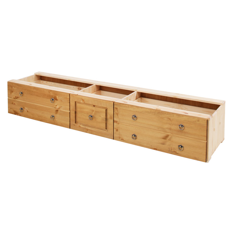 Mandan Underbed Storage Drawers, Oiled