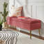 Banc de rangement rembourré en velours Kajana-1744313860