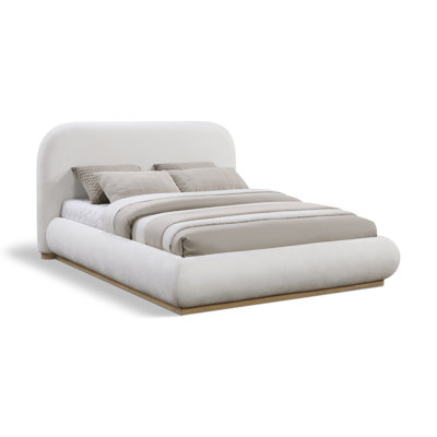 Lit plateforme tapissier Humayrah