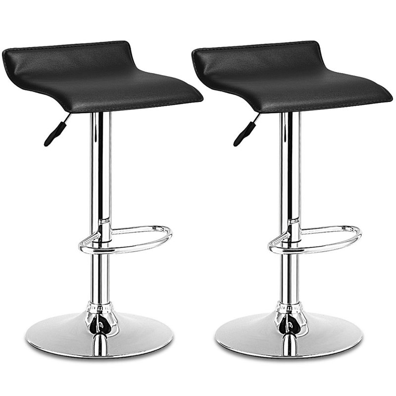 Tabouret de bar Tatum, Noir