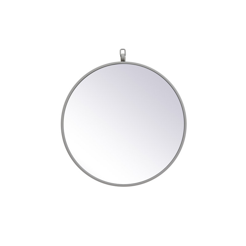 Miroir Cassie, 18 po x 18 po, Blanc