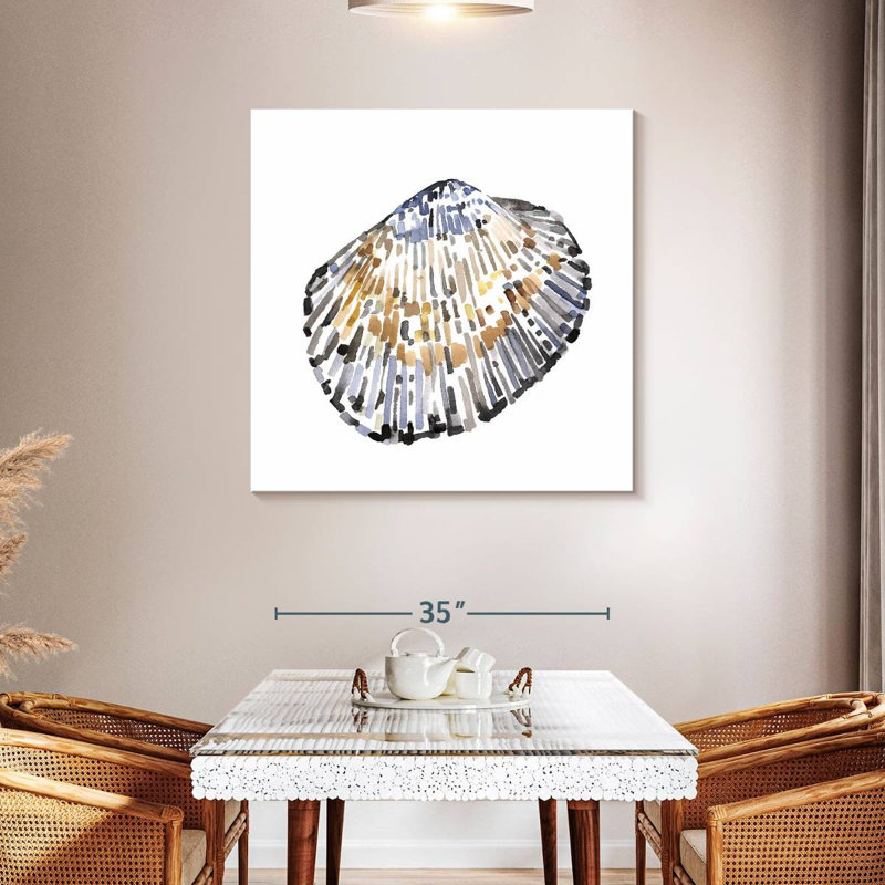 Aletra Simple Shells IV, 39" H x 39" W