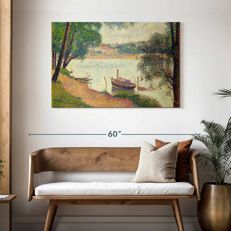 Meat Gray Weather Grande Jatte 1886-1888, H 30 po x l 45 po