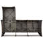 Canapé de patio inclinable avec coussins en rotin de poly en L-1586390058