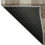 Tapis brun Prisco lavable à la machine de qualité supérieure-823149360