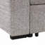 Canapé modulaire, canapé-lit modulaire en L de 83,8 po, canapé-lit coulissant, méridienne de rangement, ports USB et porte-gobelets-403281554
