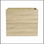 24" Wall-Mounted Bathroom Vanity With Resin Sink, 2-Soft Close Drawers