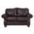 Somto 73" Genuine Leather Rolled Arm Loveseat-20119988