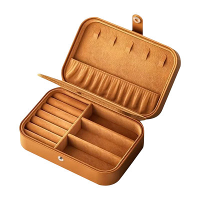 Boîte de rangement pour bijoux portable