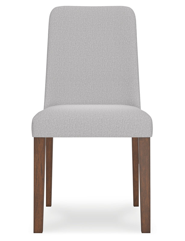 Rhanda Upholstered Side Chair, Gray