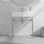 Turner 30" W x 16" D x 35" H Ceramic Rectangular Console Bathroom Sink with Overflow-102412040