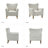Arching 31" W Polyester Armchairs with Solid Wood Legs (Set of 2)-84502077