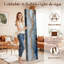 Paravent 4 panneaux à cloison pliable Royal Abstract Blue White Marble Gold Veins