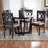 Hershel Baxton Studio Kara Modern Sand Dark Brown Finished Wood 5-Piece Dining Set-2072132183