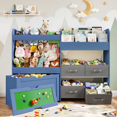 Rangement pour boîtes à jouets 39,4 po H