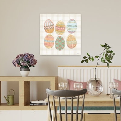 Contemporary Art Abstract Art by Anne Tavoletti - Wrapped Canvas Print