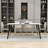 Tranesha Porcelain Dining Table, Ceramic Table for Dining Room-1640550147