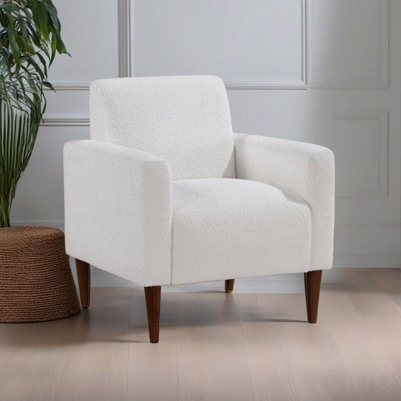 Fauteuil d'appoint avec accoudoirs - Style moderne