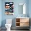 «Scenic & Cityscapes Canada Mountain Village Car Landscape», affiche
