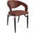 Dixfield Polyurethane Metal Upholstered Back Side Chair-1012883315-1009767660