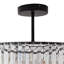 Crystal Semi Flush Mount
