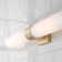 Steel Candle Wall Light
