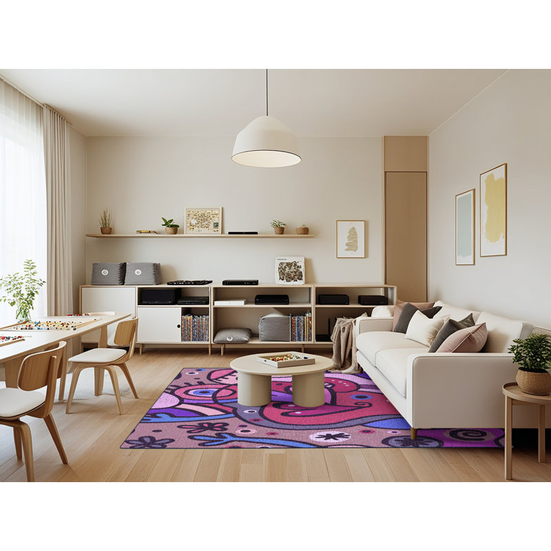 Indoor Rug, Rectangle 7' x 9'