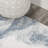 Ciasia Abstract Two-Tone Modern Blue/Cream Rug-69807177