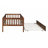 Wood Daybed With Trundle And Fence Guardrails-1441069260-1441069262