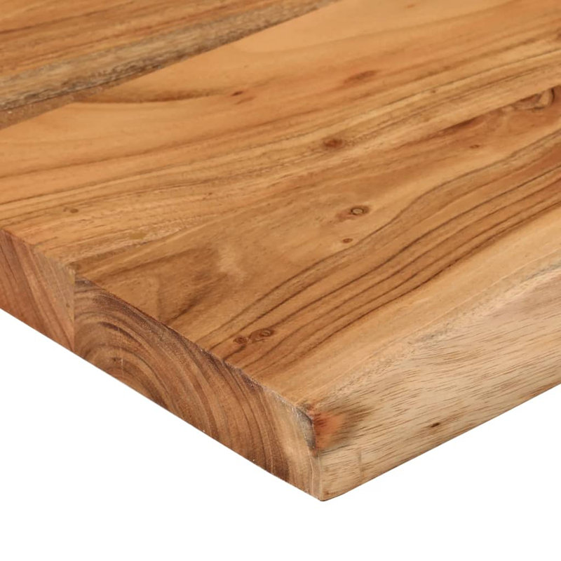 Rectangular Table Top Rectangular Solid Wood, 100 x 40 x 2.5 cm