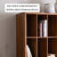 Bibliothèque simple en bois massif