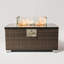 Pare-flammes rectangulaire pour foyer