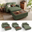  Causeuse-lit escamotable avec chargement USB et porte-gobelets Sherry-1050979969-1044640938