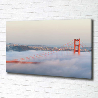 San Francisco Bridge - Wrapped Canvas Print