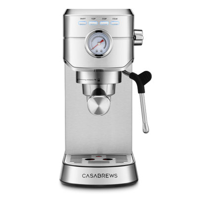 CASABREWS CM5418 20 Bar Espresso Machine Coffee Maker W/ Powerful Steam Wand Stainless Steel