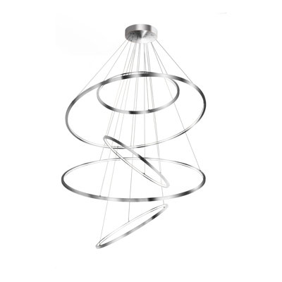 5 - Light LED Geometric Pendant