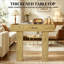 Wooden Rectangle End Table