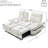 Sleeper Sofa Bed, 3 In 1 Pull-Out Convertible Sofa Bed,  Lounge Soft Futon Sofa With Adjustable Backrest, Chenille Couches For Living Room/Office/Apartment