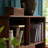 Simple unique home bookcase