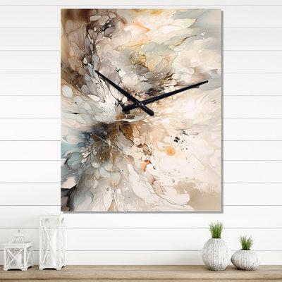 Ishaanvi - Modern Geometric Wall Clock Oversized