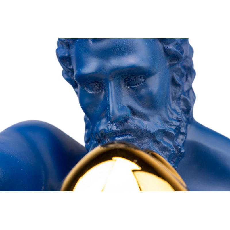Animals Bust, Blue/Gold