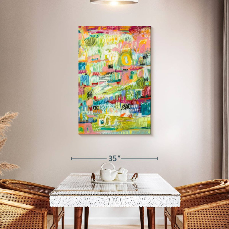 Avery Boho Garden II, 45" H x 30" W