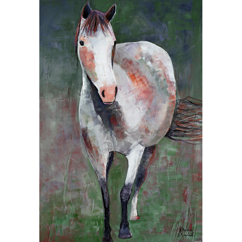 Dans un rêve 2 par Dara Daniel, Toile tendue, H 24 po x l 18 po x P 1,5 po, Pas de tapis