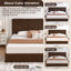 Lit plateforme tapissier avec rangement Gaillarde-1142969177-1189940276
