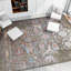 Hand Knotted Oriental Area Rug in Brown/Purple/Blue-1368857339